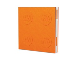 Locking Notebook with Gel Pen (Orange)